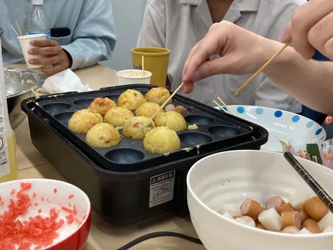 たこ焼きパーティーを行いました！