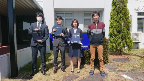 2020年度の卒業式が行われました