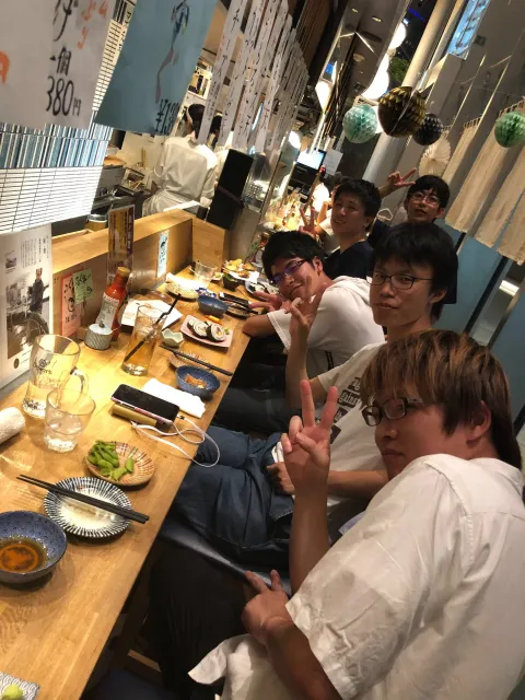 OB会兼，上半期お疲れ様会を行いました