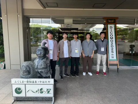 DICOMO2025にて発表を行いました