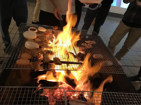 研究室お疲れ様BBQを開催しました